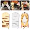 Baking Non-Slip Heat Resistant Cartoon Animal Insulation Gloves Oven Mitts Cat Paws