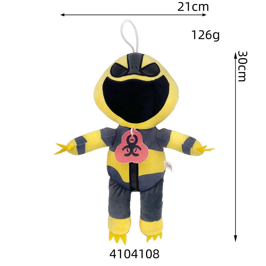 Nightmare Critters Poppy Playtime Plush Keychain Cute Sheep Plush Toy Horror Game Character Bag Pendant