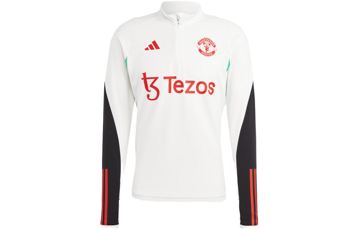 

Adidas Manchester United Soccer Jerseys Men s White Thickened Straight Fit IA7292 XL