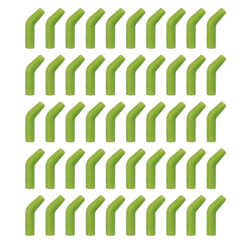 30/50pcs Fishing Hook Sleeves Fishing Anti Tangles Sleeves Fishing Terminals Sleeves Carp Fishing Accessories Easy Use