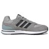 Adidas Neo Run 80S Comfortable Fashionable Fabric Non-Slip Wear-Resistant Lightweight Low-Top Casual Running Shoes Men Sneakers Gray Black HP6113