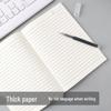 A5 Thick Soft Cover Notebook - Ideal for Students, Notes, Meeting Minutes, and Diaries