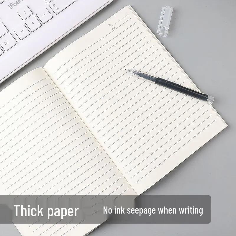 A5 Thick Soft Cover Notebook - Ideal for Students, Notes, Meeting Minutes, and Diaries