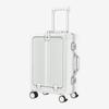 Yongsheng 20" Cabin Suitcase: New Dry-Travel Design, Aluminum Frame, Trolley Case with Custom Lock, Anti-Fall Security.