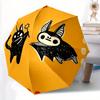 1pc Halloween Cats Automatic Open/Close Umbrella, Portable Folding Umbrella for Travel, Themed Events, It Is Suitable As a Gift