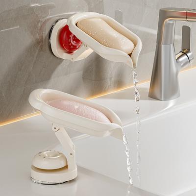 Soaps Dish For Shower Rapid Self-Draining System Keeps Soaps Dry. Modern Bathroom Essential