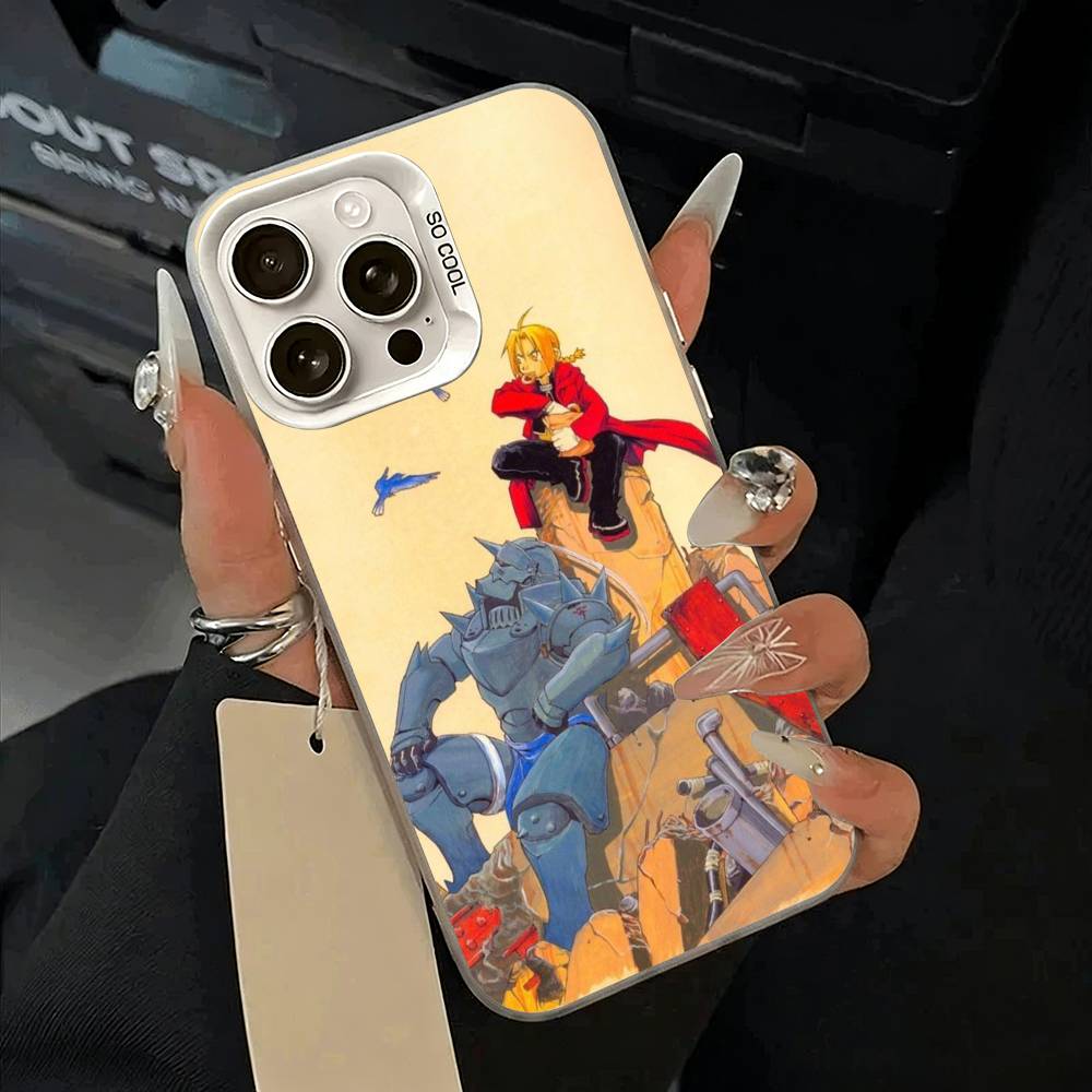 

Fullmetal -Alchemist-Edward -Elric Phone Case For iPhone 17,16,15,14,13,12,11 Plus,Pro Max,XS,white silver phone case iPhone14
