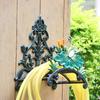Gartenschlauchhalter mit dekorativem Frosch Robust für Hausbesitzer