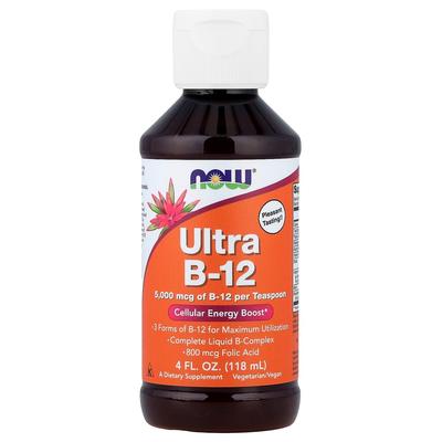 Ultra B-12 5000mcg 118ml (4 onzas líquidas)