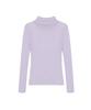 LEI AVERY Wool Tencel Turtleneck T-Shirt (Purple)
