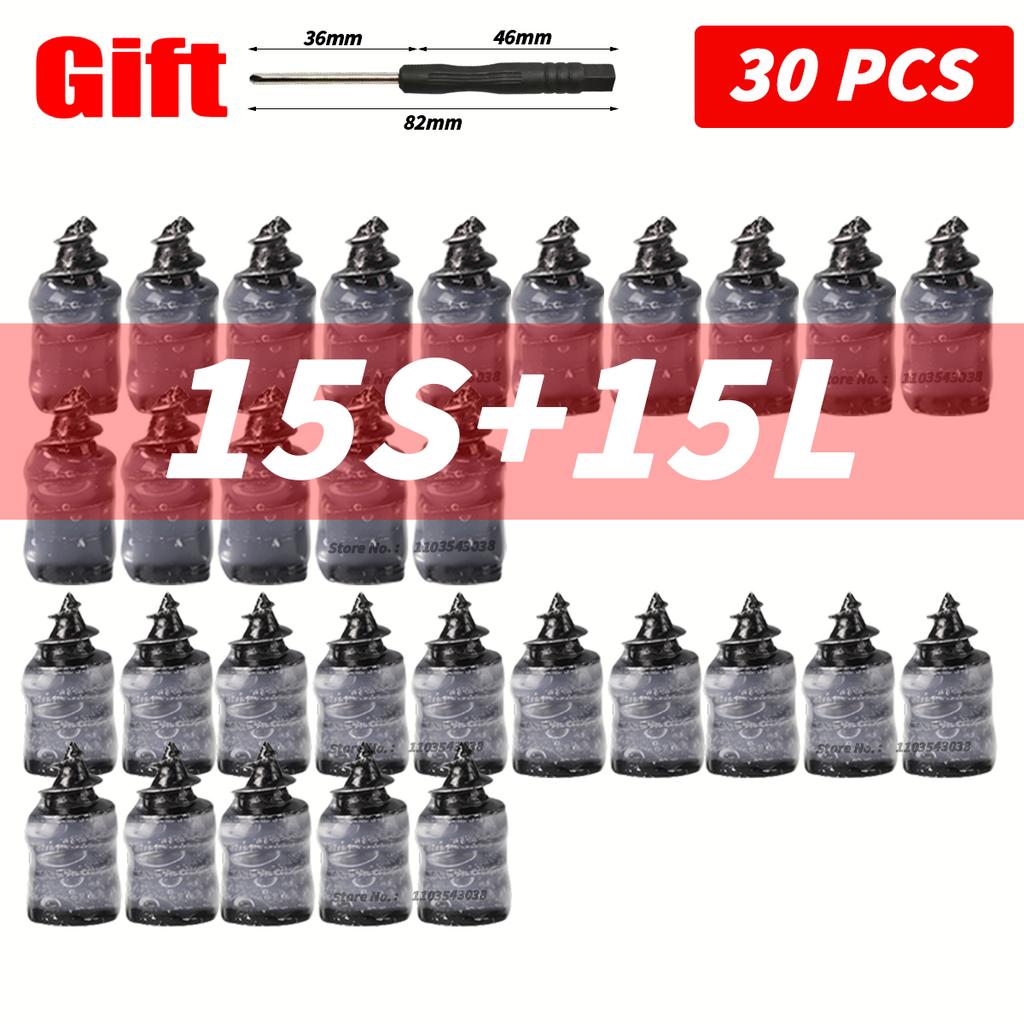 Vacuum Tyre Puncture Repair Rubber Nails Tubeless Tire Repair Screws Kit Universal for Car Motorcycle Wheel Tools