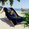 Málaga C.F Strandtuch, Großes Weiches Schnelltrocknendes Handtuch für Strand Camping Schwimmen