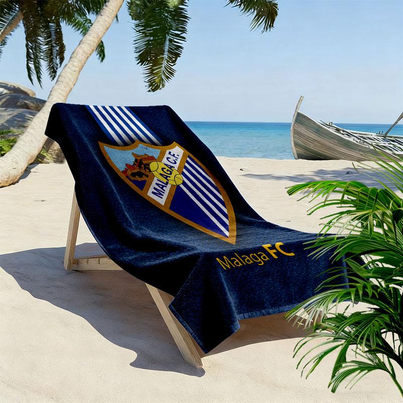 Málaga C.F Strandtuch, Großes Weiches Schnelltrocknendes Handtuch für Strand Camping Schwimmen
