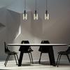 Suspension décorative - BV - BV01-00072 - Verre fumé - 3xE27 - 23W - Intérieur