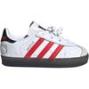 Hello Kitty x adidas Gazelle Komfortlukking EL I 50-årsjubileum Babysneakers Hvit Skyhvit Rød IH9956