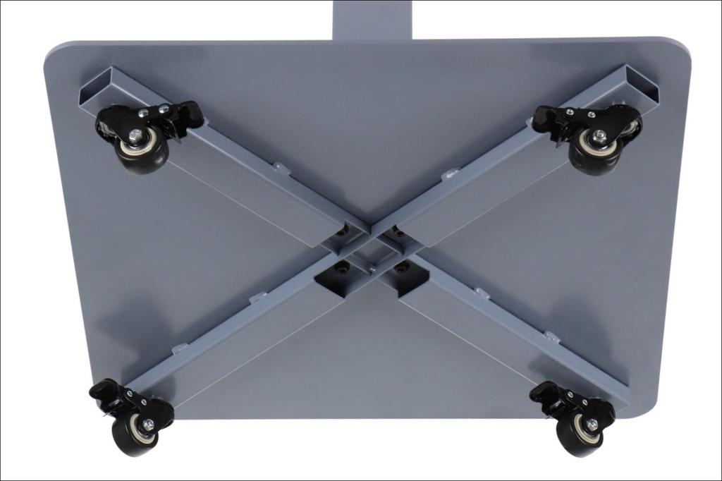Frame with Electric Height Adjustment PRATO 05-2T/A GRAY