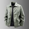 Men's leather jacket new business casual jacket men's autumn regular lapel comfortable large size top