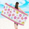 Starfish Beach Towel Pink Ocean Style Microfiber Sand Free Quick Dry Bath Towel for Summer Travel Pool