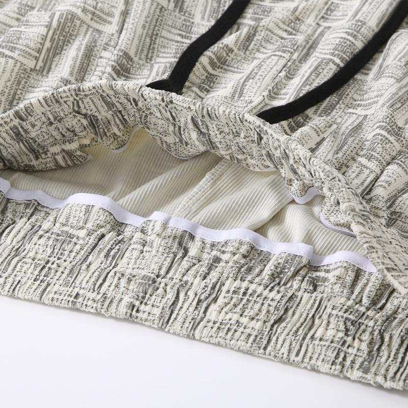 Nadměrná velikost 4XL-10XL Módní Oversize Kalhoty pro Muže Oblečení Ležérní Pružný Pas Dlouhé Kalhoty