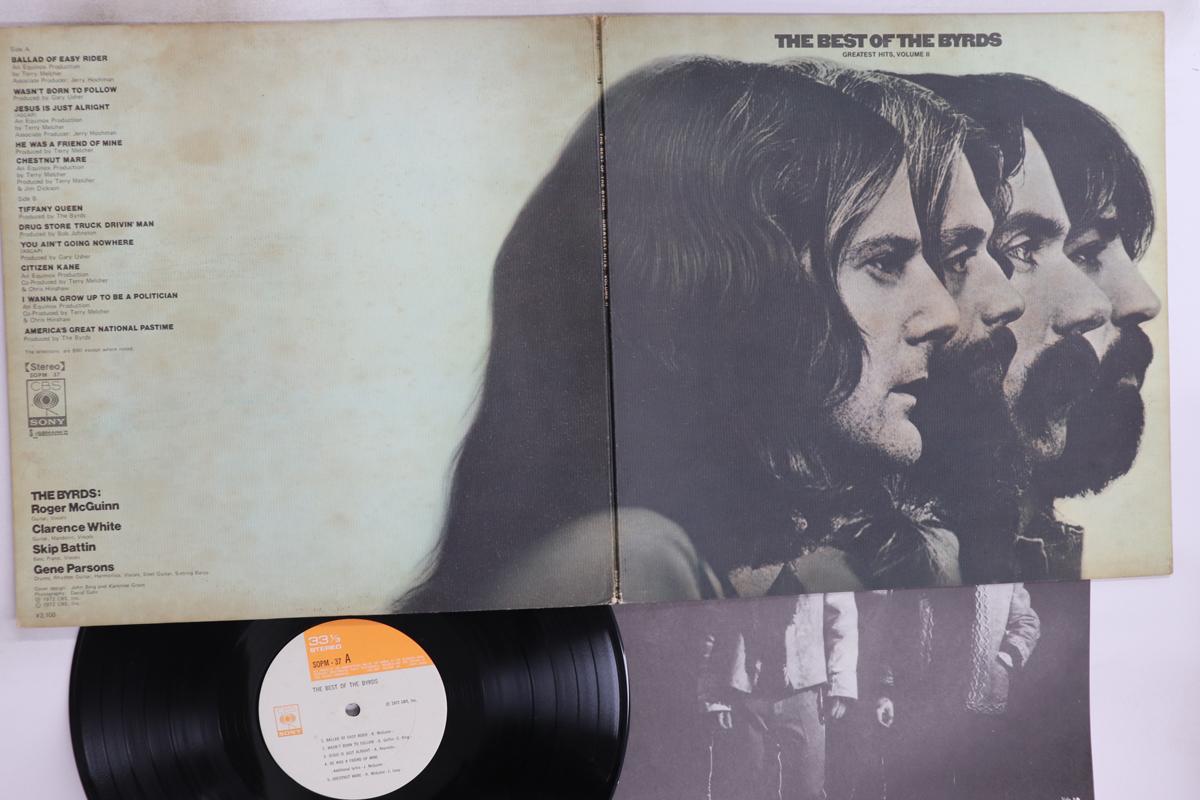 

LP Record BYRDS - Best Of The Byrds Greatest Hits Vol SOPM37 CBS SONY 1972 Japan Rock Used