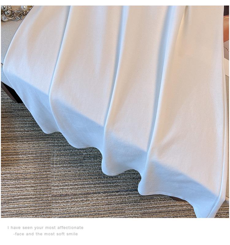 Plus Size Women's Summer Slimming Mid-Length Loose Dress