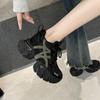 Small inner height increase dad shoes new autumn shoes lightweight and versatile sports platform casual shoes women