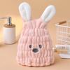 Dry Hair Cap Absorbent Quick-drying Headband Wipe Hair Towel Head Cartoon Thickened Shower Cap