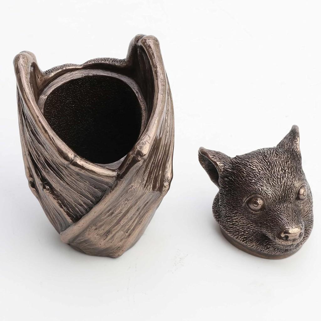 Gothic Resin Bat Jewelry Box Halloween Gift Jewelry Storage Organizer