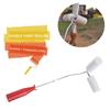 4inch Double Cylinder Sponge Roller Painting Brush Paint Tools For Spraying Spindles Pipes Railings Fences