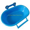 92MF Parrot Bathtub Birdcage Bathing Tub Budgies External Bathroom Cage Accessories Shower Tray Water Feeder
