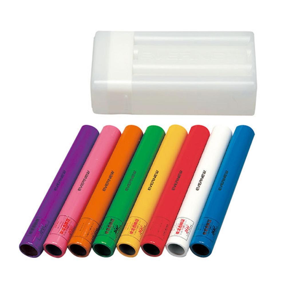 EVERNEW Aluminum Relay Baton (Set of 8 Colors) EGA189