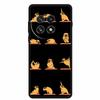 Black Silicone Case For OnePlus 13 5G Case Cartoon Cat Soft Back Cover For OnePlus Ace5 5G Ace 5 Pro 13R Phone Case Shell Coque