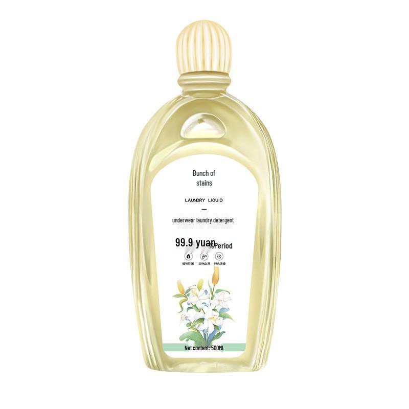 500ml Women s Lingerie Laundry Detergent - Natural, Antibacterial, Long-Lasting Fragrance