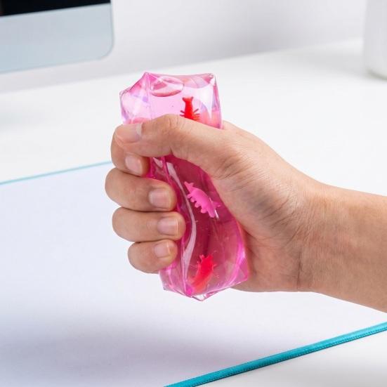 Stress Relief Slithery Strip Toy Cannot Be Grasped Clear Squeeze Toy Office Work Stress Decompression Toy Prank Prop Gag Gift