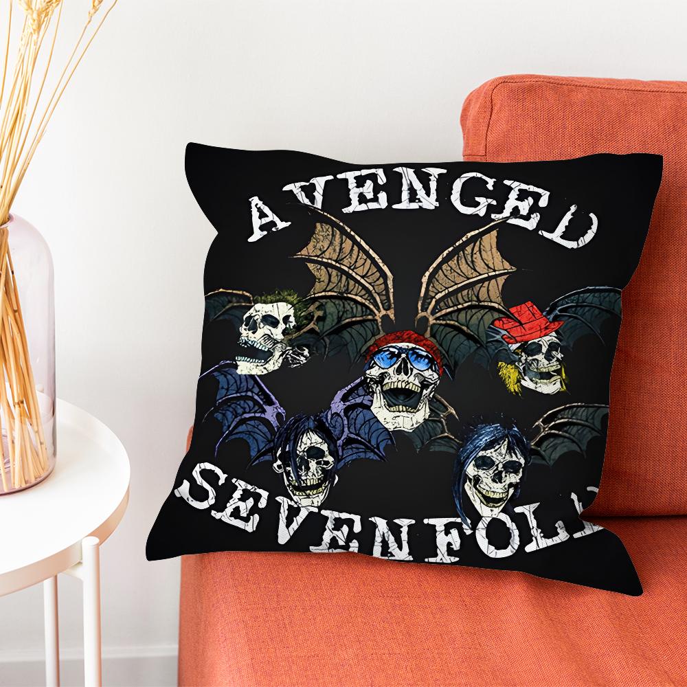 A-AvengedS Sevenfold A7X Pillow Case Pillow Case Living Room Sofa Cushion Cover Suitable For Home Bedroom Room Decoration