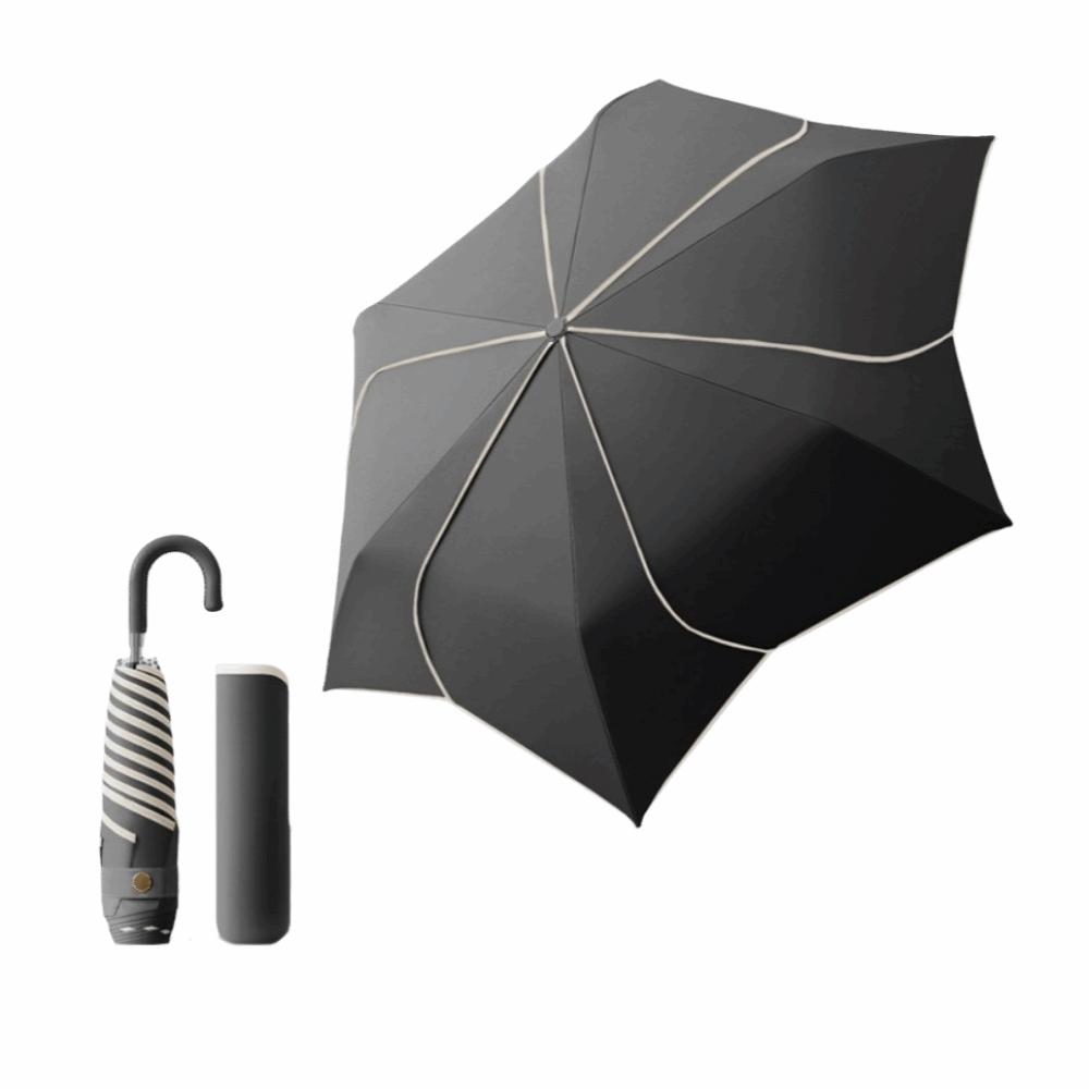 Windproof Manual Petal Umbrella Rainproof Hand Operated Parasol Mini Sun Umbrella Travel Use