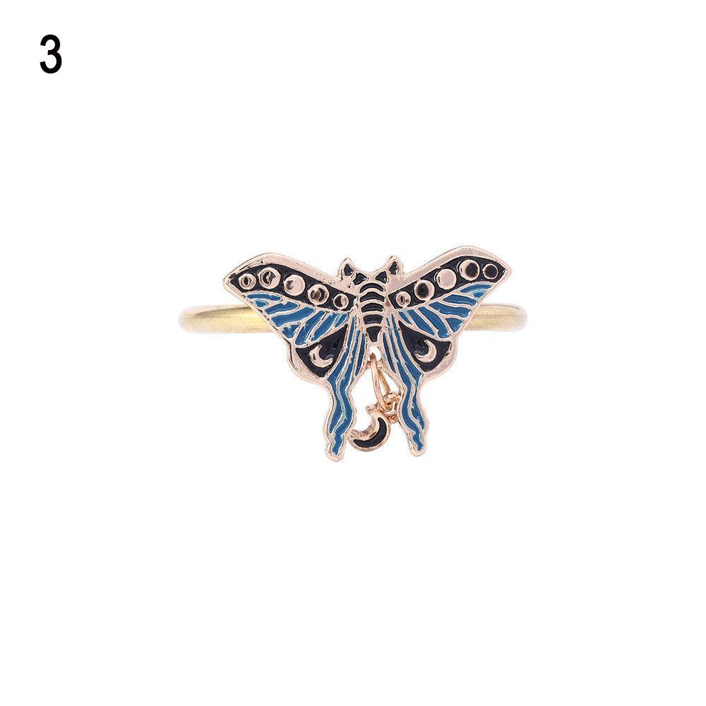 

Kitchen & Bar Creative Butterfly DIY Craft Bees Dragonfly Napkin Ring Table Decoration Wedding Supplies Mouth Ring