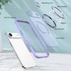 For iPhone Air Case Compatible with MagSafe TPU + Acrylic Kickstand Phone Cover