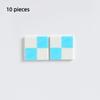 10Pcs 1:12 Dollhouse Furniture Simulation Square Floor Decoration Splicing Wooden Floor Diy Educational Pretend Play Toy