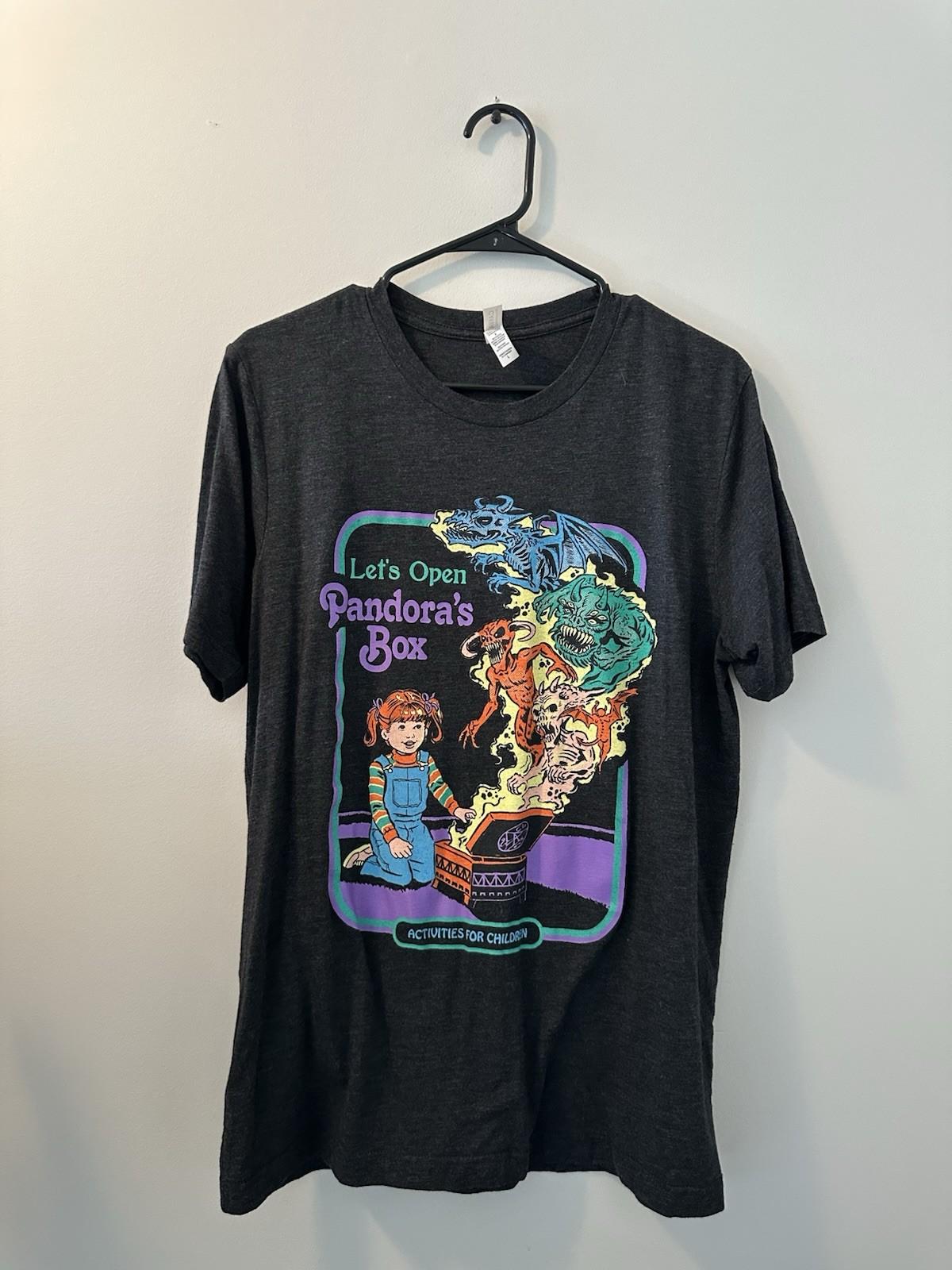 Bella + Canvas Gray Chucky Child s Play Horror Graphic Crew Neck T- L Unisex T-Shirt XL