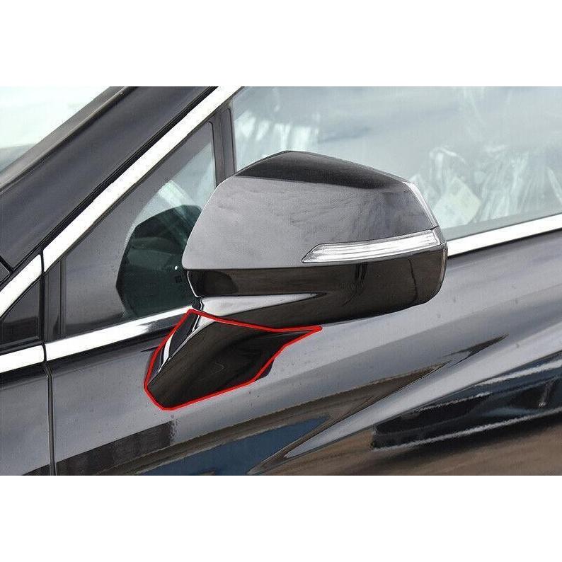 For Cadillac XT4 XT5 XT6 Black ABS Left Side Rearview Mirror Triangle Base Cover