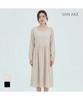 VANAKE Square Neck Long Dress_Vb34Opm301Z