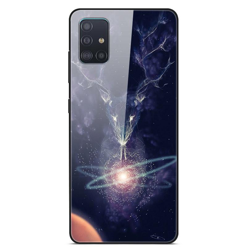 Glass Case For Samsung Galaxy A71 A51 Case A 71 Glass Back Cover For Samsung A51 A31 A71 Case A 51 For Samsung M31s M51 A31 Case
