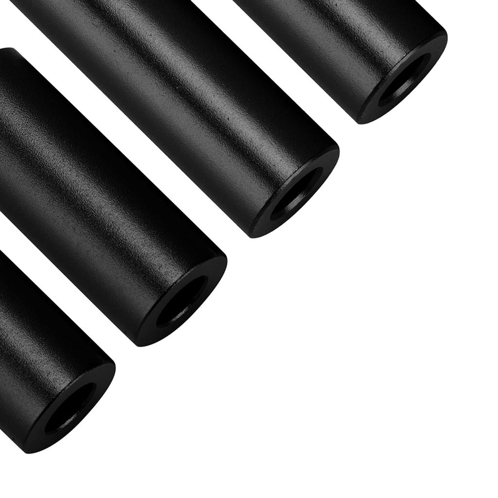 KIMISS Wrangler JK Aluminum Alloy Front Grab Handle Replacement (2007-2018) - Gripper Design for Stability and Convenience (Black)