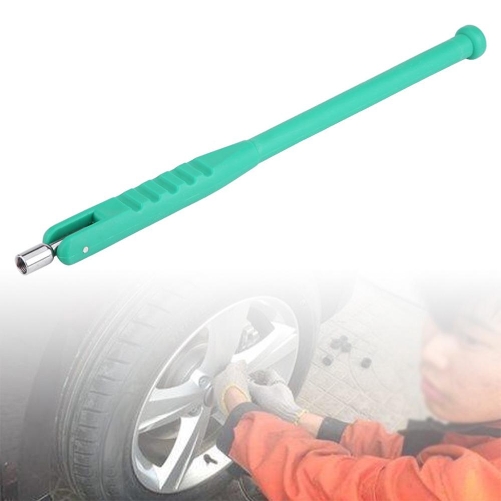 Metal Puller Head Valve Core Tool Green Valve Stem Removal and Installation Auto Shop