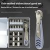 Mini Wrench Set 24-in-1 Multi-Function Cr-V Ratchet 1/4" Machine Repair Screwdriver and Wrench Tool