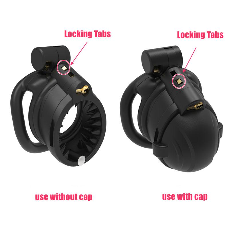 BDSM Constraining Toys Adjustable and Detachable Chastity Cage Anti-erection Spiky Device Male Chastity Device Cock Cage Sex Toy