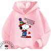 Soft Casual Hooded Sweatshirt Cute Cartoon Winter Trendy Kids Hoodie Snoopy 3 14 Years