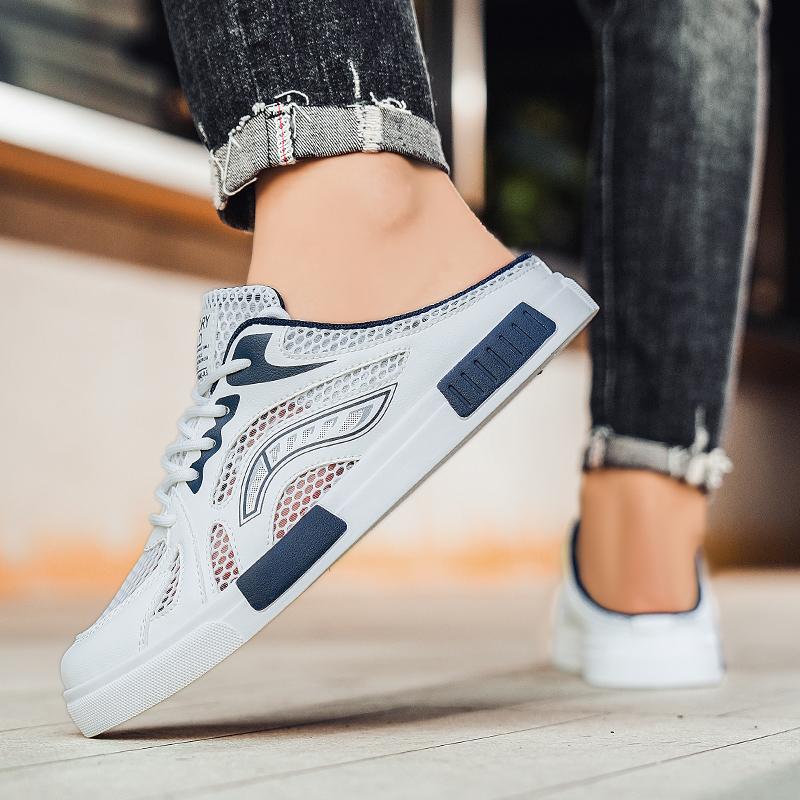 Pánské sportovní sandály Letní nazouváky Neformální sandály Tenisky Dřeváky Studentské pantofle Nadměrná velikost