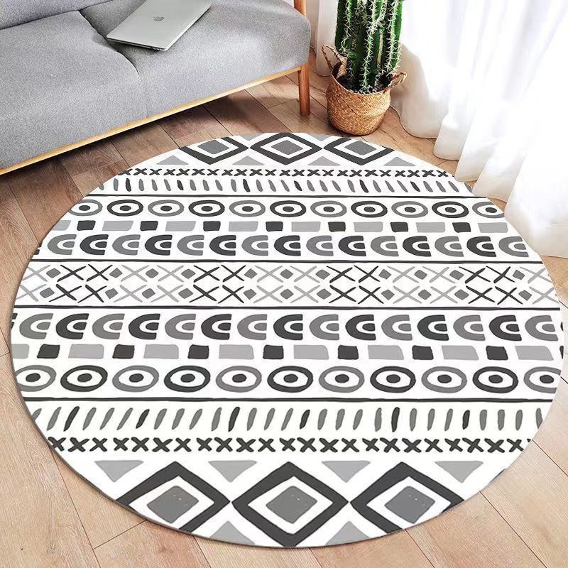 Modern Minimalist Circular Carpet Living Room Coffee Table Mat Home Hanging Basket Wardrobe Mat